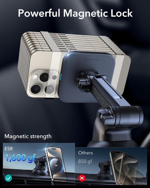 ESR for 15W MagSafe Car Mount Charger, Dashboard/Windshield ... - Image 6