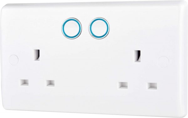 BG Electrical 822/HC-01 Smart Power Socket, Alexa Compatible... - Image 3