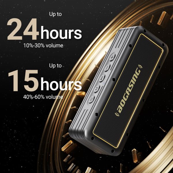 BOGASING G4 Bluetooth Speaker, Portable Wireless Speakers, 5... - Image 6
