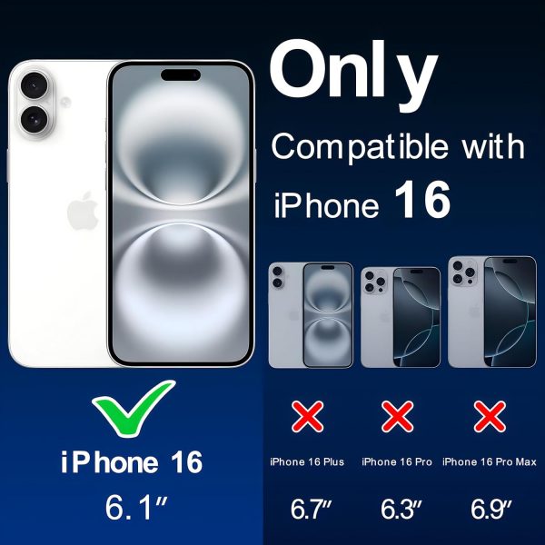 Whioltl Clear Case for iPhone 16 6.1-inch, Non-Yellowing Pho... - Image 3