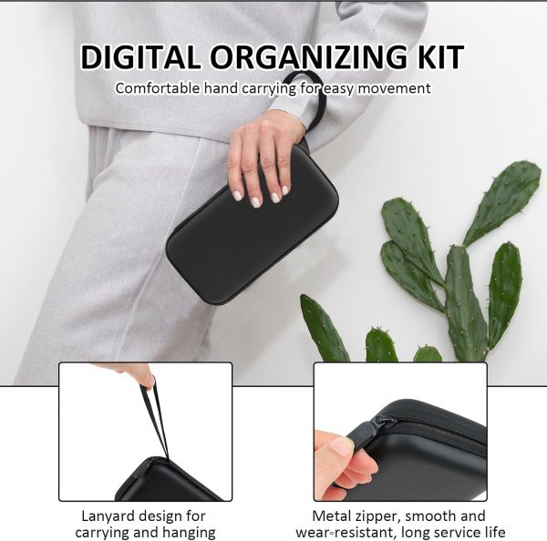 Power Bank Case Shockproof Carrying Case Travel Cable Organi... - Image 6