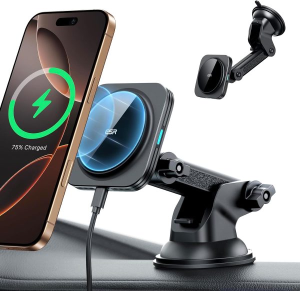 ESR for 15W MagSafe Car Mount Charger, Dashboard/Windshield ... - Image 2