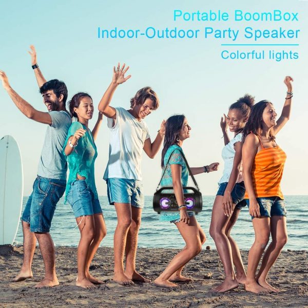 TENMIYA Portable Bluetooth Speakers, 30W Loud Outdoor Speake... - Image 5