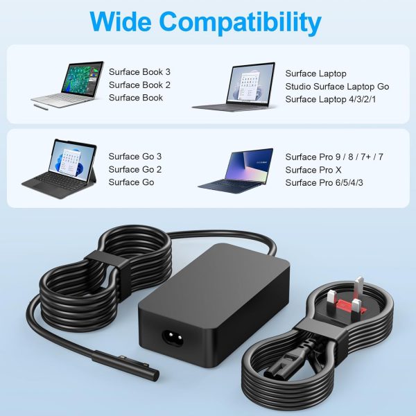 65W Surface Charger for Microsoft Surface Pro 10/9/8/7+/7/6/... - Image 5