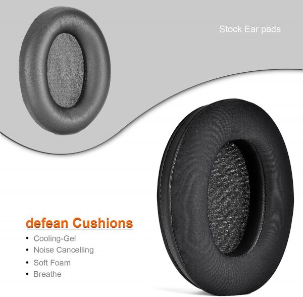 defean 100ABN Cooling Gel Ear Pads Replacement Cover Cushion... - Image 8