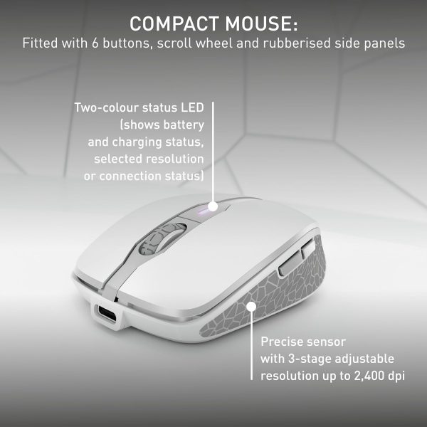 CHERRY DW 9100 SLIM, Wireless Desktop Set, UK Layout (QWERTY... - Image 7