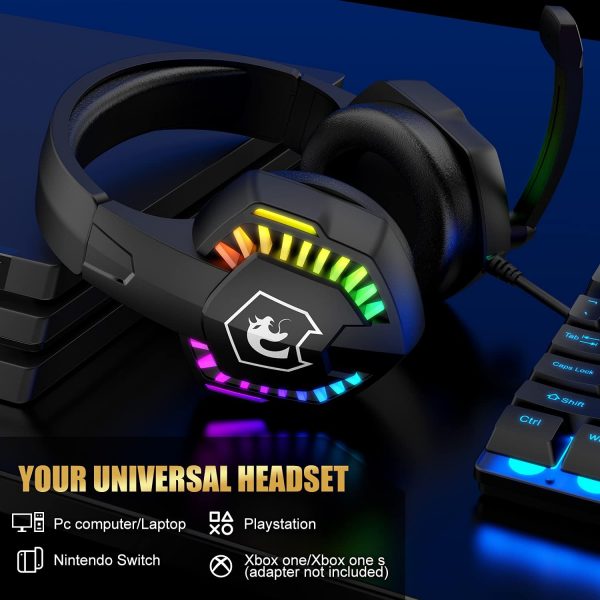 Wired 104 Keys Gaming Keyboard Mouse 3D Stereo Gaming Headse... - Image 5