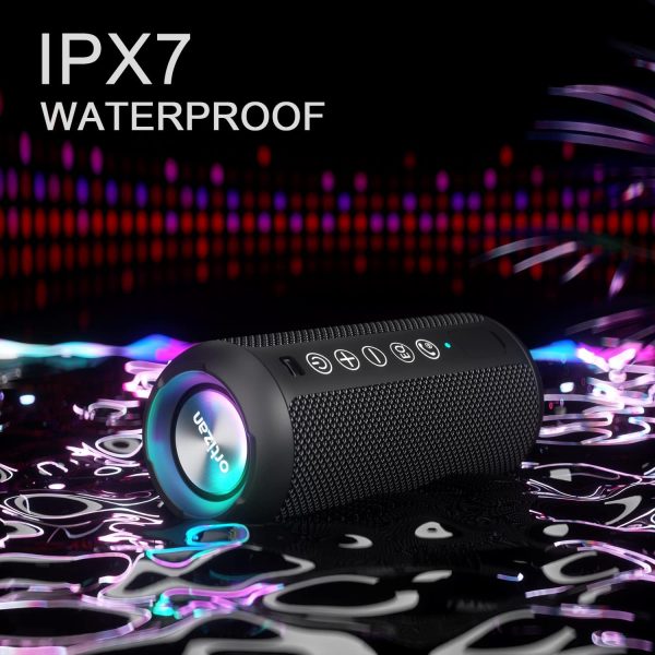 Ortizan Bluetooth Speaker, IPX7 Waterproof Portable Wireless... - Image 8