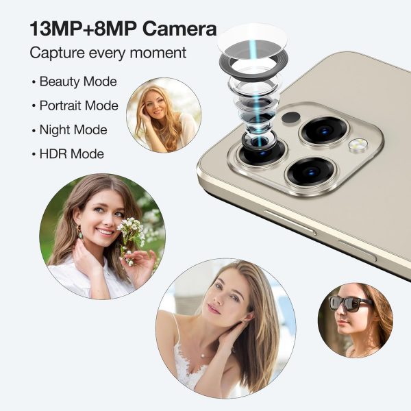 DOOGEE Mobile Phones, N55 Android 14 Phone, 128GB ROM/1TB TF... - Image 8
