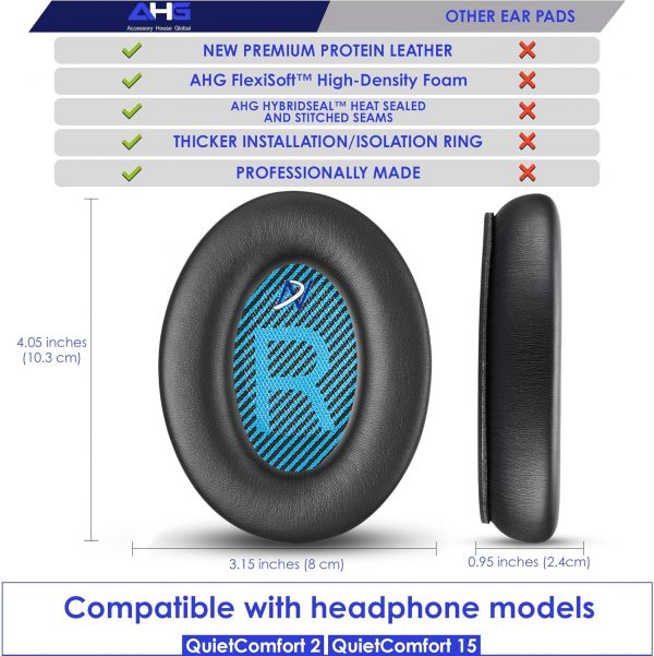 AHG Accessory House Global QC15 qc2 Ear Pad Replacement Cush... - Image 5