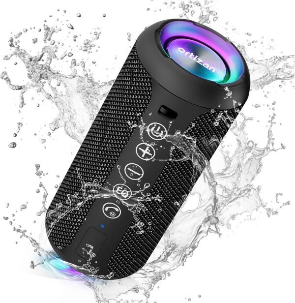 Ortizan Bluetooth Speaker, IPX7 Waterproof Portable Wireless... - Image 2