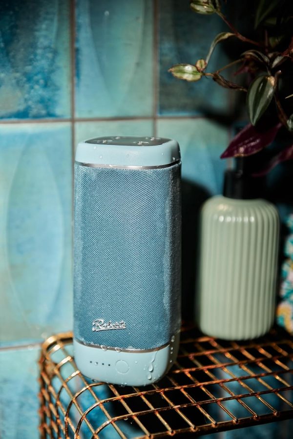 Roberts REUNION Waterproof IPX7 Bluetooth Speaker, Duck Egg - Image 8