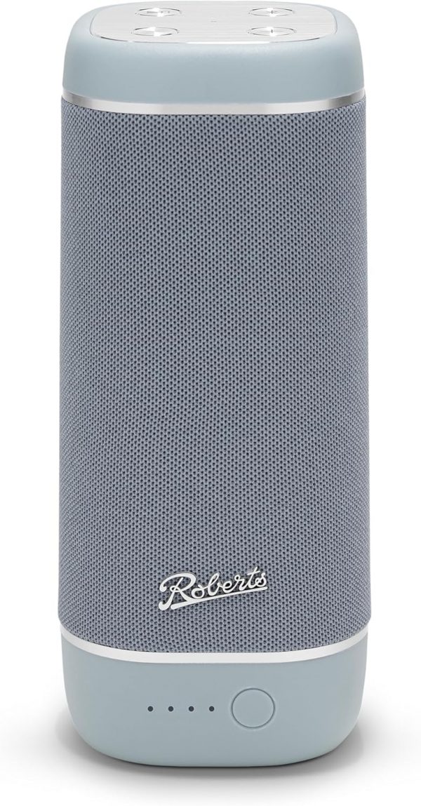 Roberts REUNION Waterproof IPX7 Bluetooth Speaker, Duck Egg - Image 2