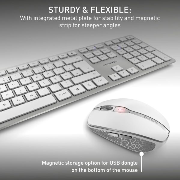 CHERRY DW 9100 SLIM, Wireless Desktop Set, UK Layout (QWERTY... - Image 8