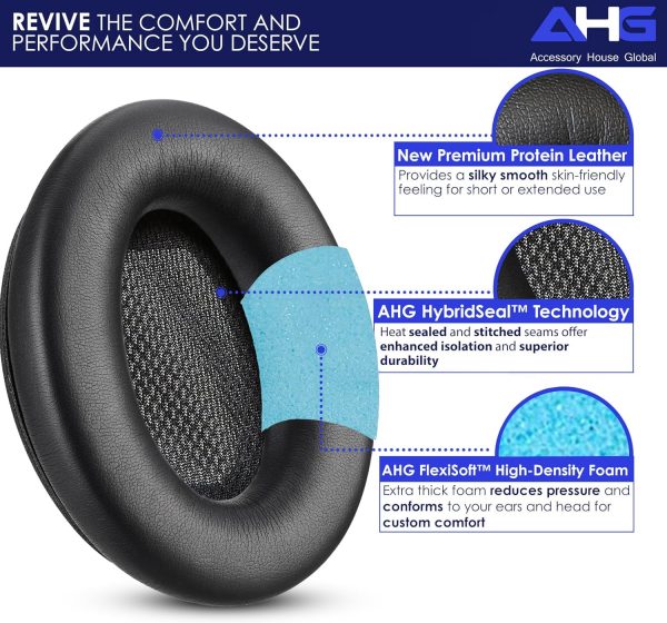 AHG Accessory House Global QC15 qc2 Ear Pad Replacement Cush... - Image 3