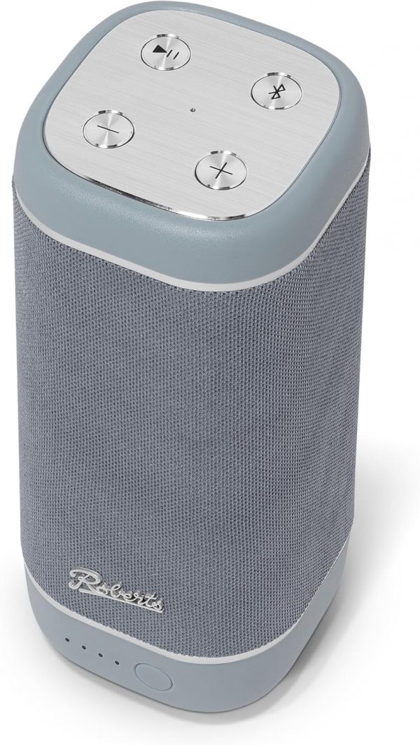 Roberts REUNION Waterproof IPX7 Bluetooth Speaker, Duck Egg - Image 5