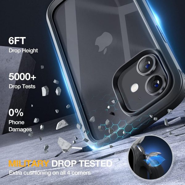Miracase Compatible with iPhone 12/12 Pro Case 6.1 inch, [Bu... - Image 6