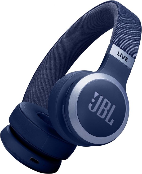 JBL Live 670 NC Wireless On-Ear Headphones with Noise-Cancel... - Image 2