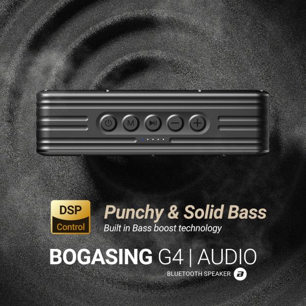 BOGASING G4 Bluetooth Speaker, Portable Wireless Speakers, 5... - Image 4
