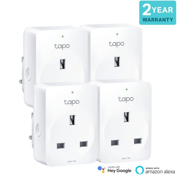 TP-Link Tapo Smart Plug with Energy Monitoring (4-Pack), Whi... - Image 4