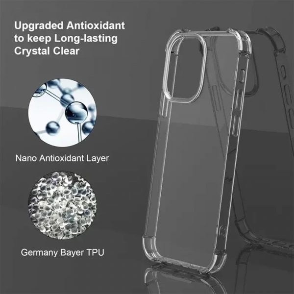 DEREAFF Clear Case for iPhone 14 (6.1-Inch), 14 Clear Case S... - Image 8