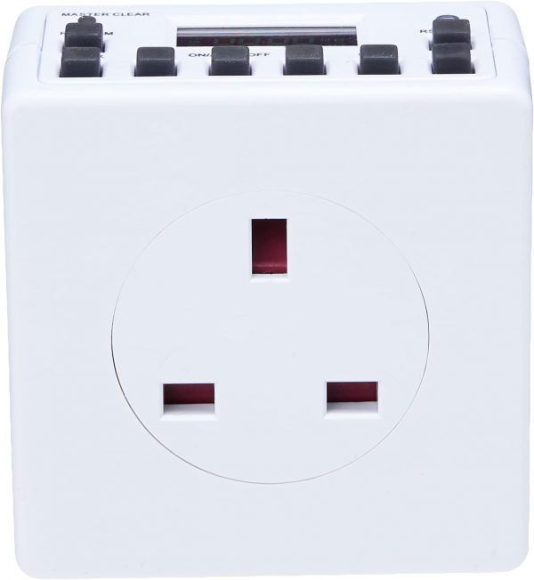 STATUS Timer Switch | 7 Day Digital Timer Light Switch | Whi... - Image 3