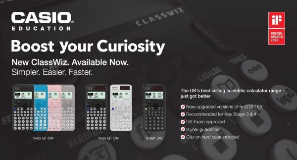 Casio fx-83GTCW Black Scientific Calculator - Image 7