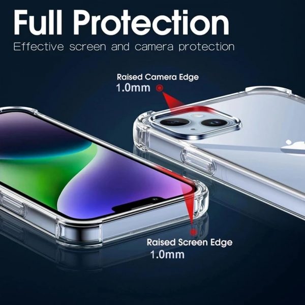 DEREAFF Clear Case for iPhone 14 (6.1-Inch), 14 Clear Case S... - Image 5