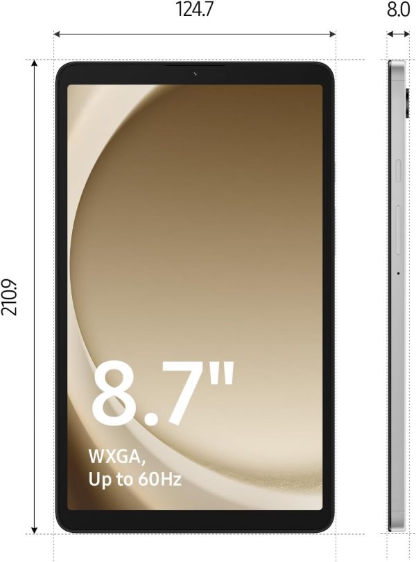 Samsung Galaxy Tab A9 Android Tablet, 64GB Storage, Large Di... - Image 5