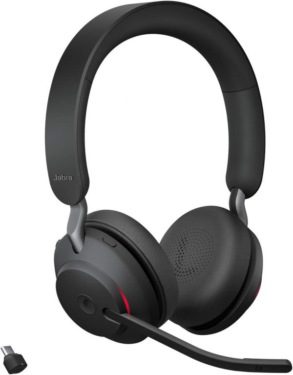 Jabra Evolve2 65 Wireless PC Headset – Noise Cancelling Micr... - Image 2