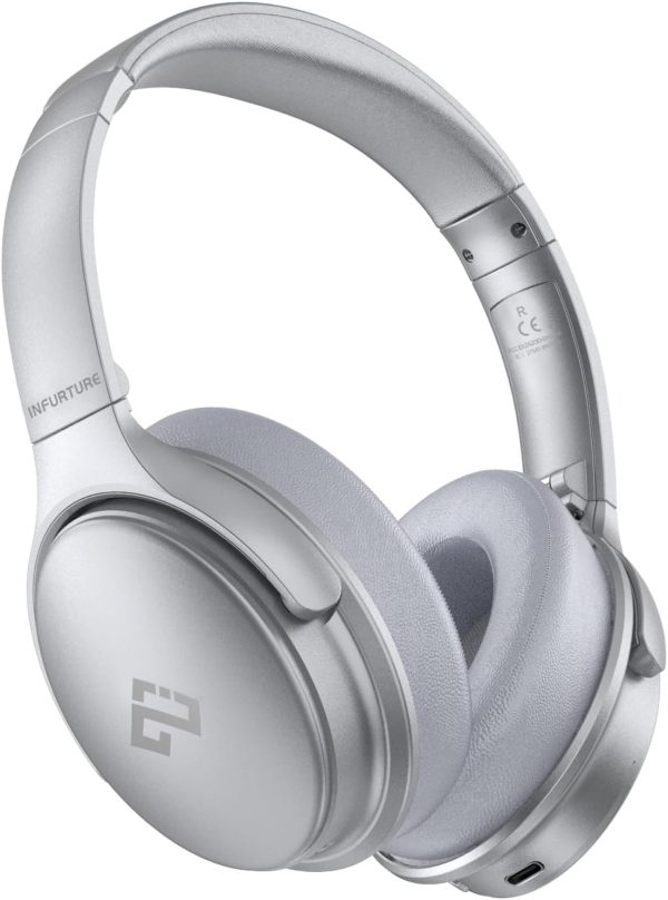 INFURTURE Noise Cancelling Headphones Wireless Bluetooth 5.3... - Image 2