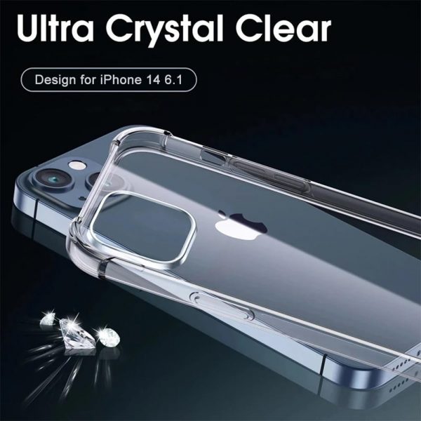 DEREAFF Clear Case for iPhone 14 (6.1-Inch), 14 Clear Case S... - Image 7
