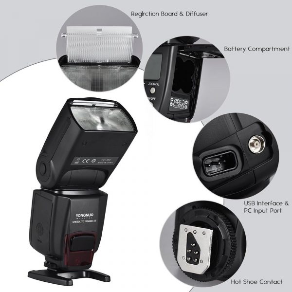 YONGNUO YN565EX III Wireless TTL Slave Flash Speedlite GN58 ... - Image 7