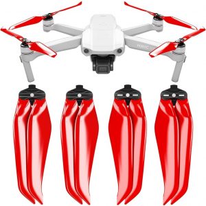 Master Airscrew Stealth Propellers for DJI Mavic Air 2 – Red…