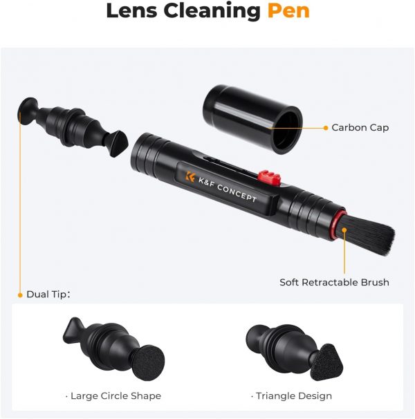 K&F Concept 10-in-1 Camera Cleaning Kit with Lens Pen, Rocke... - Image 7