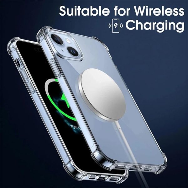 DEREAFF Clear Case for iPhone 14 (6.1-Inch), 14 Clear Case S... - Image 3