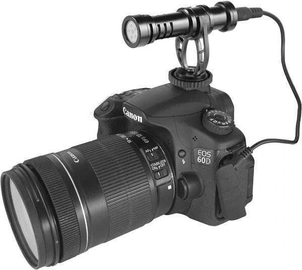 Nicama SGM6 Mini 3.5mm Condenser Shotgun Interview Camera Mi... - Image 7