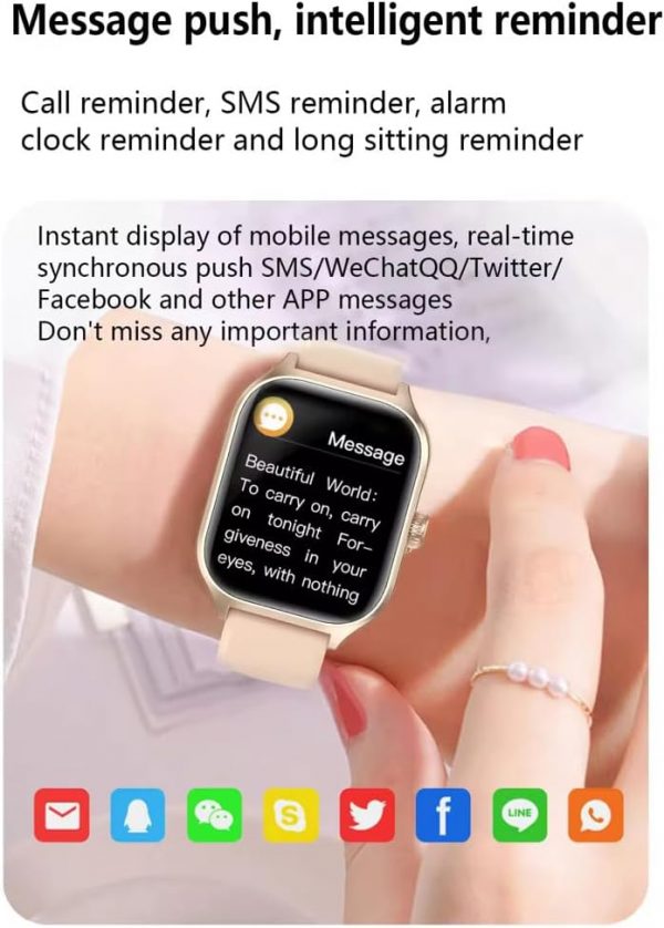 Vuult V4 Smart Watch, Smart Mens Watch, Fitness Watch, Smart... - Image 8