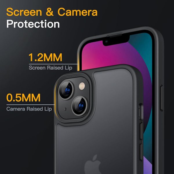 JETech Matte Case for iPhone 13 6.1-Inch, Shockproof Militar... - Image 6
