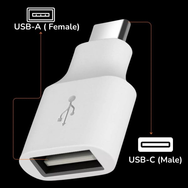 USB C to USB Adapter, USB C Adapter, Type C Male to USB 3.1 ... - Image 7
