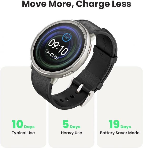 AMAZFIT Active 2 Smart Watch for Men 44mm, NFC Payment, AI, ... - Image 4