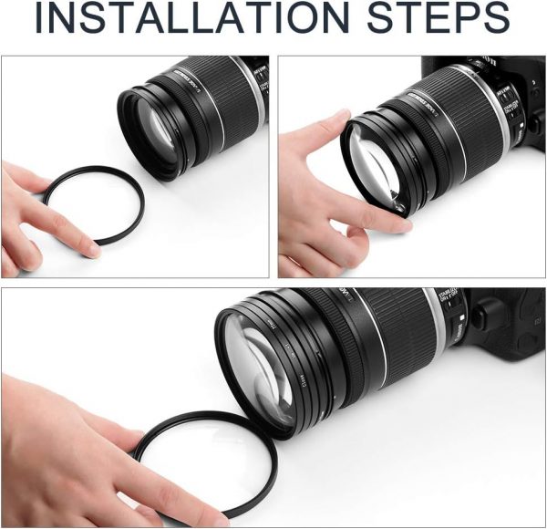 Fotover 4-Piece Macro Filter Kit (+1, +2, +4, +10) Close-up ... - Image 8