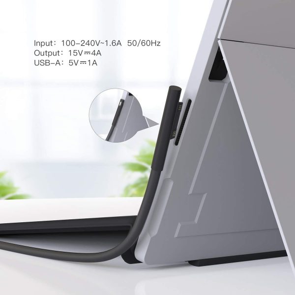 Surface Laptop Charger 15V 4A 65W Surface Pro Power Supply C... - Image 4