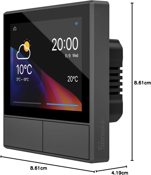 SONOFF NSPanel WiFi Smart Scene Wall Switch, 2 Gang Switch S... - Image 11