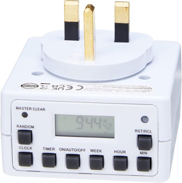 STATUS Timer Switch | 7 Day Digital Timer Light Switch | Whi... - Image 5