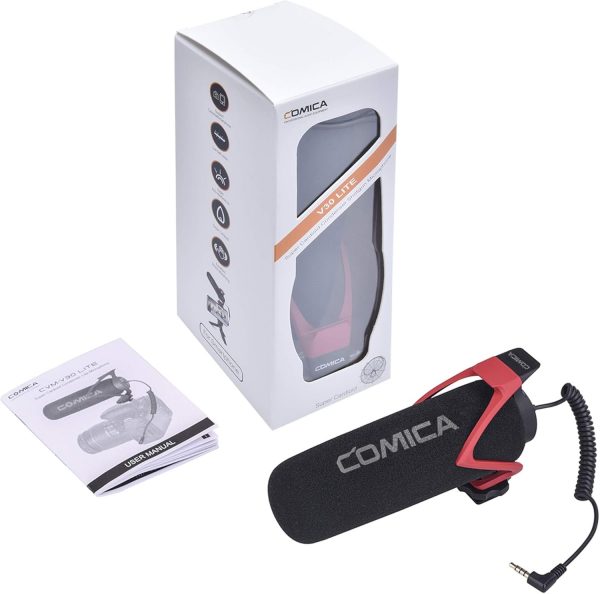 COMICA CVM-V30 LITE Video Microphone Super-Cardioid Condense... - Image 8