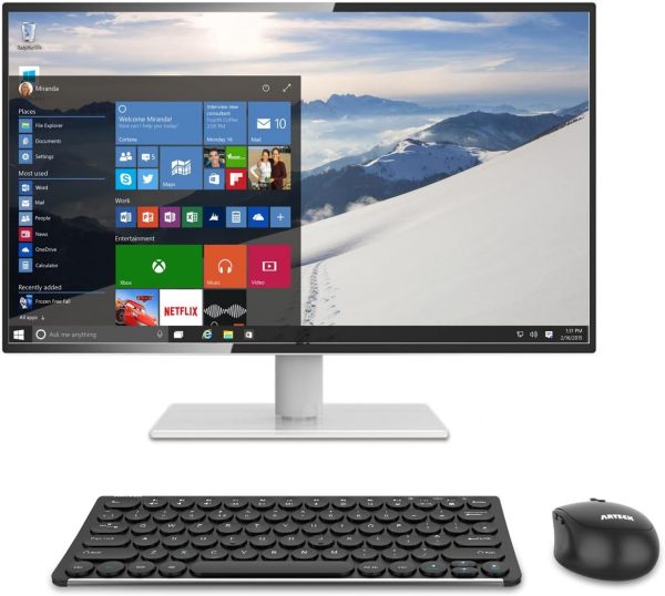 Arteck 2.4G Wireless Keyboard and Mouse Combo Ultra Compact ... - Image 8