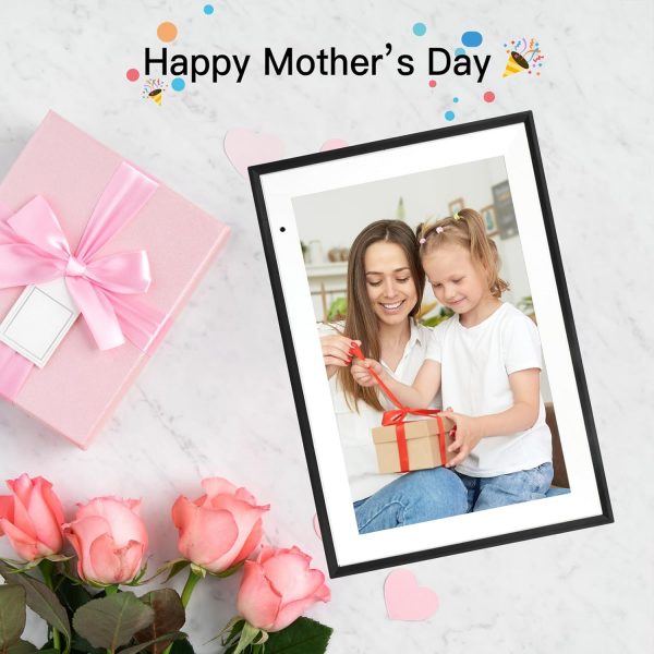 Funcare Digital Photo Frame 10.1 Inch, 1280 * 800 HD IPS Tou... - Image 9