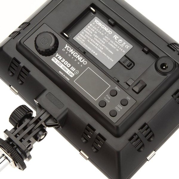 YONGNUO YN-300 III LED Camera Video Light 3200k-5500k for DS... - Image 6