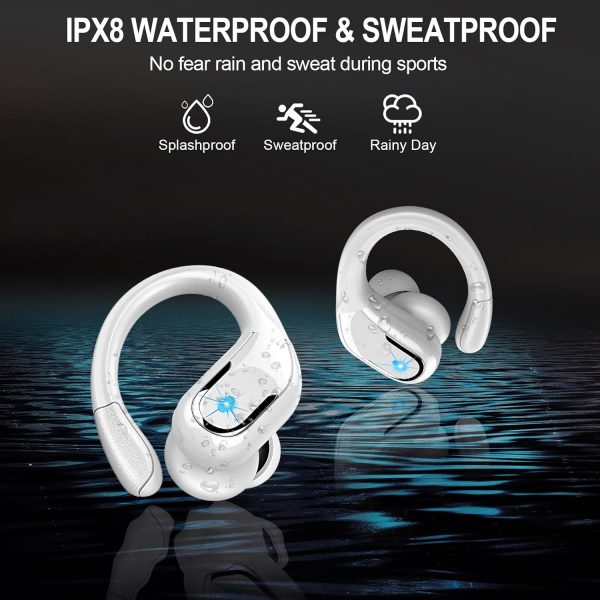Wireless Earbuds, Bluetooth 5.4 Headphones Sport, 75H Hi-Fi ... - Image 7